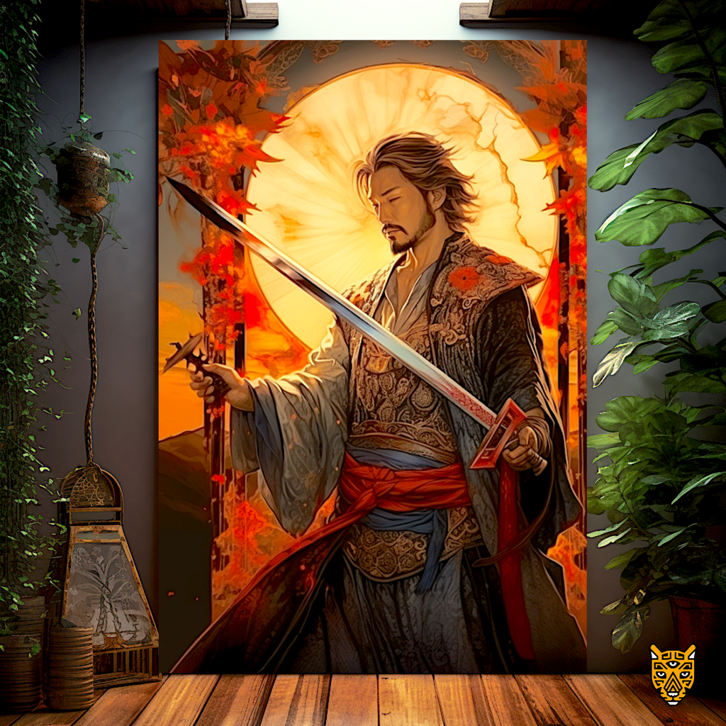 Blazing Sun Master Swordsman of the Autumn Realm Art of Swordsmanship