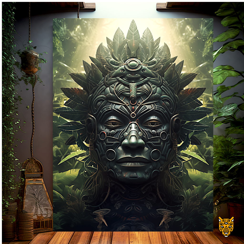 Ayahuasca King's Rule Over the Rainforest Realm Mystical Leadership