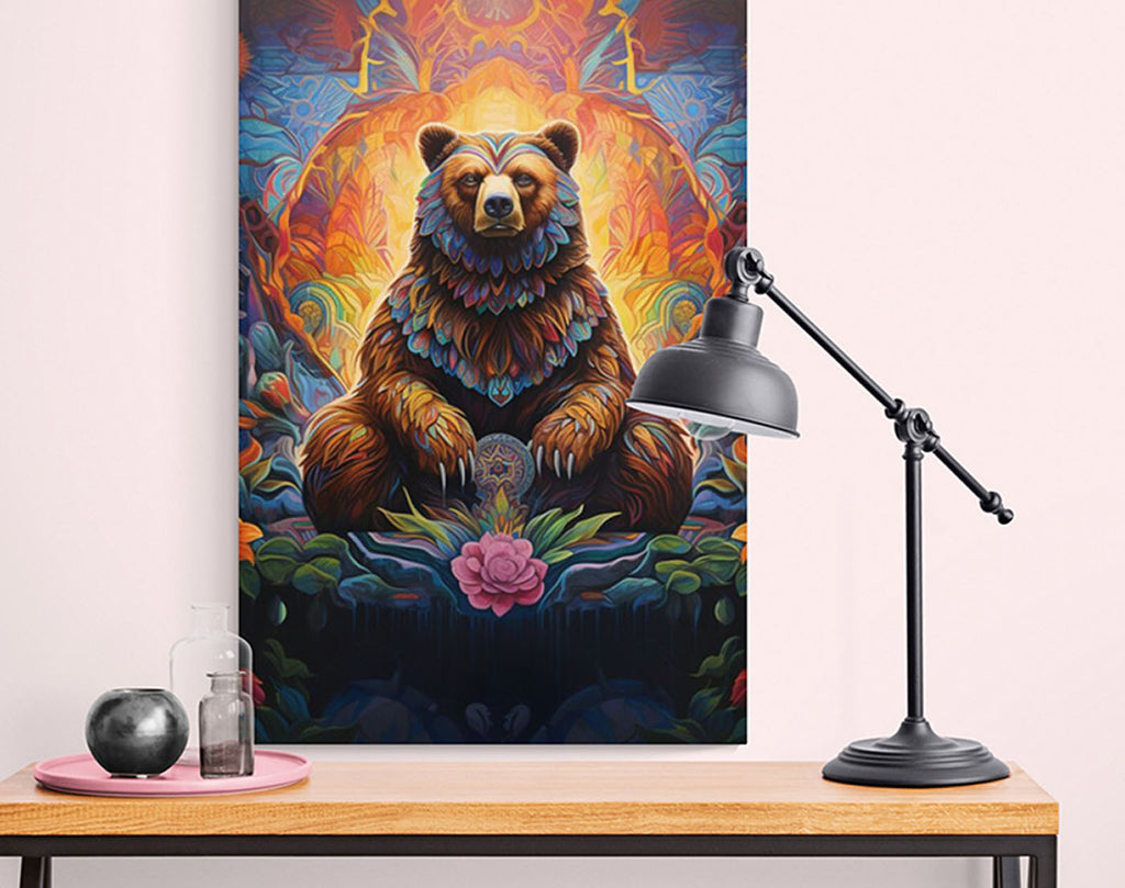 Grizzly Bear in Ayahuasca Vision