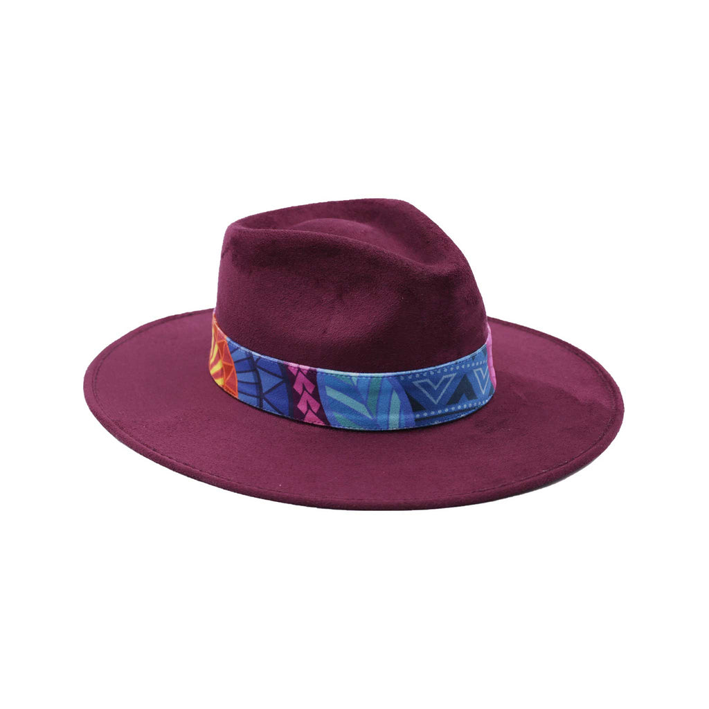 Unique Stylish Design Purple Awaken Art Hats
