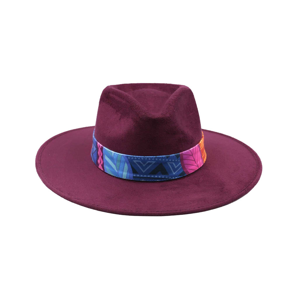 Unique Stylish Design Purple Awaken Art Hats