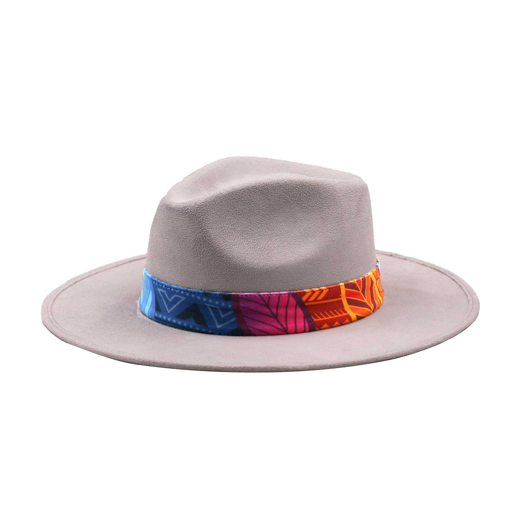 Fedora Suede Dirty White Hat Unique Hats Awaken Art