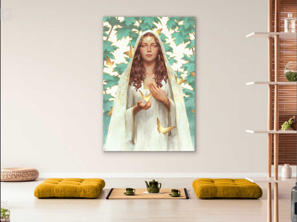 Spiritual Inspirational Awakening Canvas Wall Art Grace Wall Hanging Home Decor | ''Grace'' by Sean Vo